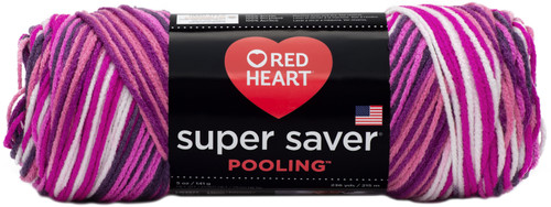 3 Pack - Red Heart Super Saver Pooling Yarn-Berry - E300P-8751 - 073650033780 3 Pack - Red Heart Super Saver Pooling Yarn-Berry - E300P-8751 - 073650033780
