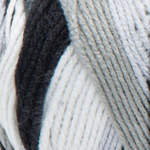 3 Pack - Red Heart Super Saver Yarn-Newspaper Stripe - E300B-4153