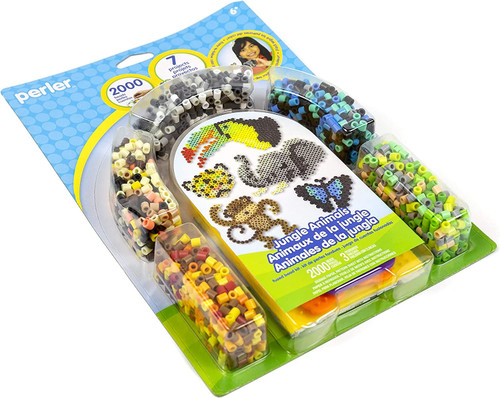 3 Pack - Perler Fused Bead Kit-Jungle - 80-62989