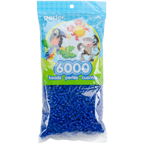 2 Pack Perler Beads 6,000/Pkg-Dark Blue PBM80-11-11098 - 048533110988