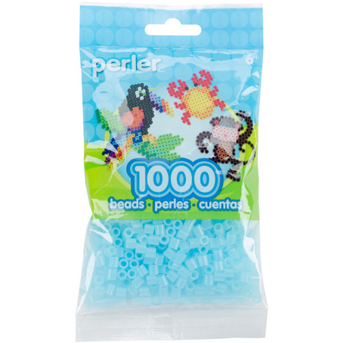 3 Pack Perler Beads 1,000/Pkg-Clear Blue PBB80-19-15184 - 048533151844