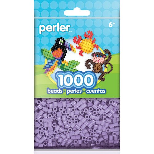 3 Pack - Perler Beads 1,000/Pkg-Lavender - PBB80-19-15182 - 048533151820