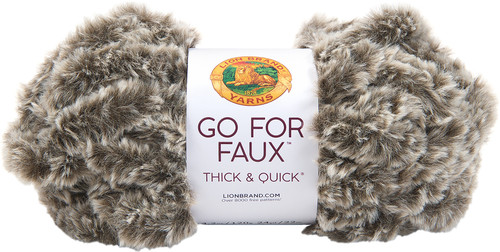 3 Pack Lion Brand Go For Faux Thick & Quick Yarn-Chow Chow 323-209 - 023032025261