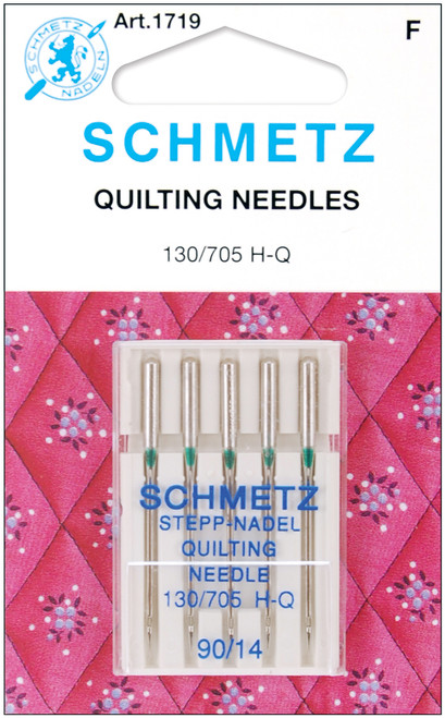 10 Pack - Schmetz Quilt Machine Needles-Size 14/90 5/Pkg - 1719