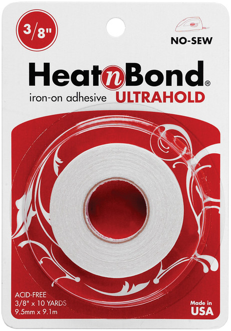 4 Pack HeatnBond Ultrahold Iron-On Adhesive-.375"X10yd 3509-38 - 000943038108