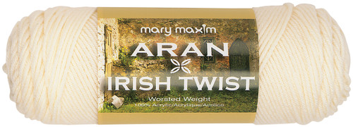 5 Pack Mary Maxim Aran Irish Twist Yarn-Aran 157-006 - 848787001984