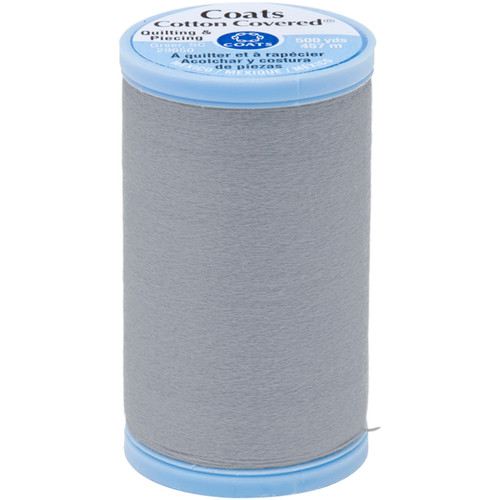 3 Pack Coats Cotton Covered Quilting & Piecing Thread 500yd-Nugrey S926-0450 - 073650831287