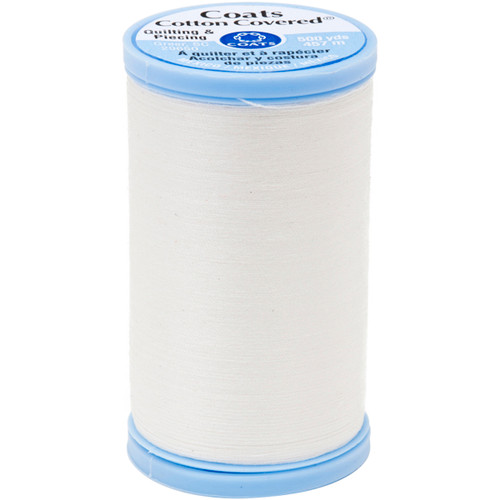3 Pack - Coats Cotton Covered Quilting & Piecing Thread 500yd-Winter White - S926-0150 - 073650831270 3 Pack - Coats Cotton Covered Quilting & Piecing Thread 500yd-Winter White - S926-0150 - 073650831270