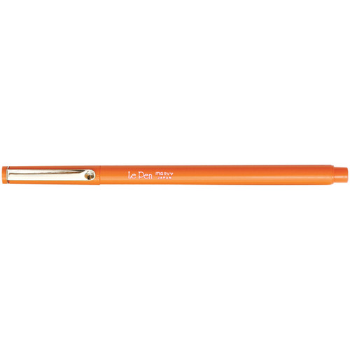 12 Pack Uchida Le Pen .03mm Point Open Stock-Orange U4300S-7 - 028617430706