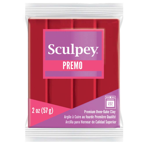 5 Pack - Sculpey Premo Polymer Clay 2oz-Pomegranate - PE02-5026