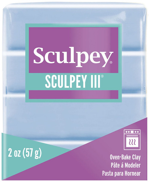 5 Pack - Sculpey III Oven-Bake Clay 2oz-Sky Blue - S302-1144 5 Pack - Sculpey III Oven-Bake Clay 2oz-Sky Blue - S302-1144
