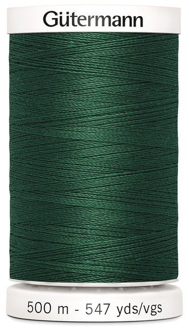 5 Pack - Gutermann Sew-All Thread 547yd-Dark Green - 501-788 - 077780006478