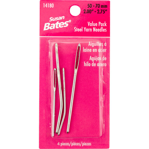 3 Pack - Susan Bates Steel Yarn Needles Value Pack- - 14180 - 077216000070 3 Pack - Susan Bates Steel Yarn Needles Value Pack- - 14180 - 077216000070
