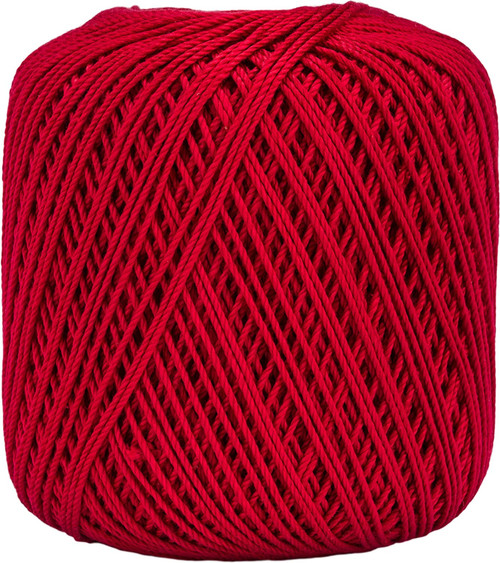 3 Pack - Aunt Lydia's Fashion Crochet Thread Size 3-Scarlet - 182-6
