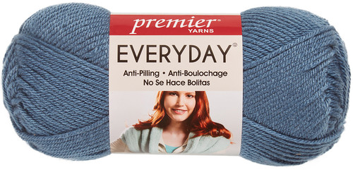 3 Pack Premier Anti-Pilling Everyday Worsted Yarn-Twilight Blue DN100-47 - 847652055756