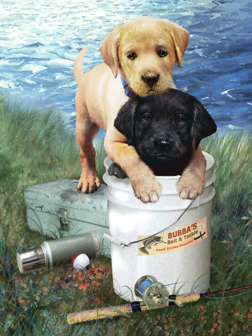 Royal & Langnickel(R) Small Paint By Number Kit 8.75"X11.75"-Fishin' Buddies - PJS-89 - 090672373953
