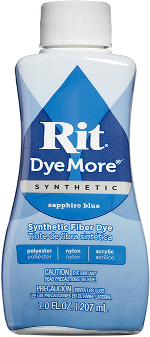 3 Pack Rit Dye More Synthetic 7oz-Sapphire Blue 020-441 - 885967024418