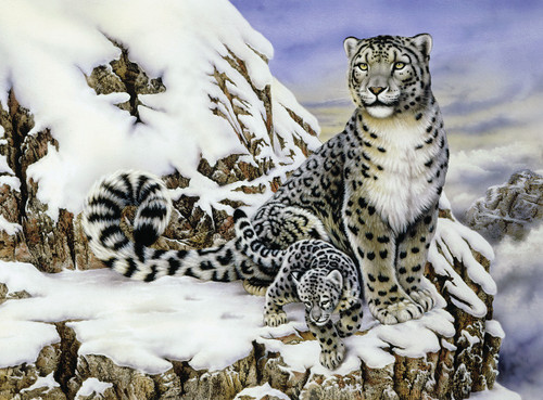 Royal & Langnickel(R) Large Paint By Number Kit 15.4"X11.25"-Alpine Royalty - PJL-47