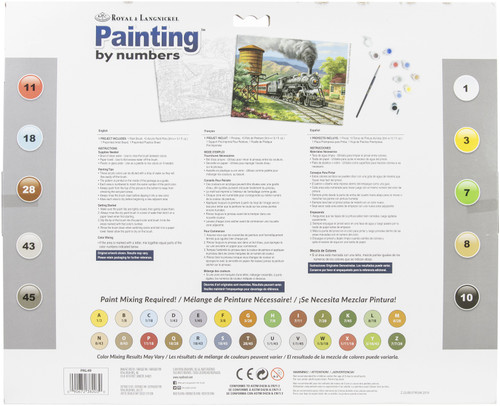 Royal & Langnickel(R) Paint By Number Kit 15.375"X11.25"-No. 90's Daily Run - PAL-49 Royal & Langnickel(R) Paint By Number Kit 15.375"X11.25"-No. 90's Daily Run - PAL-49