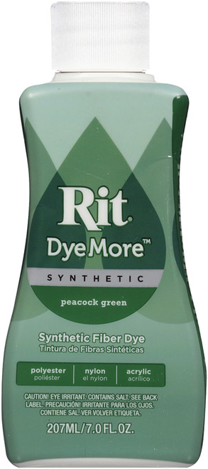 3 Pack Rit Dye More Synthetic 7oz-Peacock Green 020-32 - 885967020328
