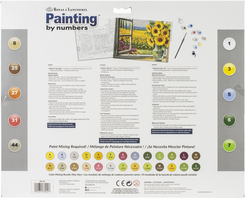 Royal & Langnickel(R) Paint By Number Kit 15.375"X11.25"-Harvest Time PAL-50
