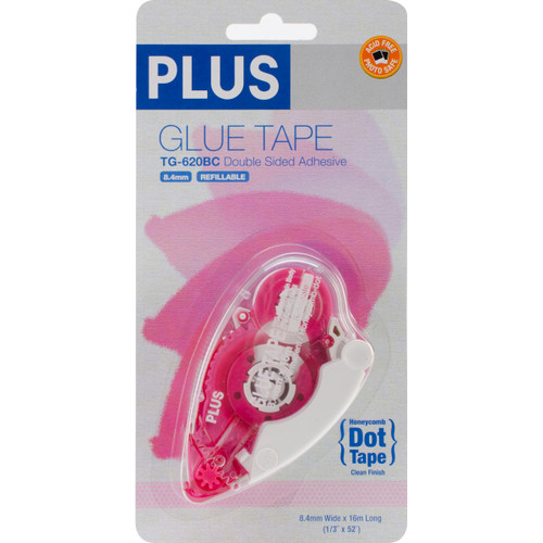 3 Pack Plus Permanent Honeycomb Glue Tape Dispenser-.33"X52.5' -620BC - 858060002782