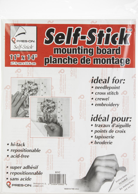 6 Pack - Pres-On Mounting Board 11"X14"- - B11MC - 024904006623 6 Pack - Pres-On Mounting Board 11"X14"- - B11MC - 024904006623