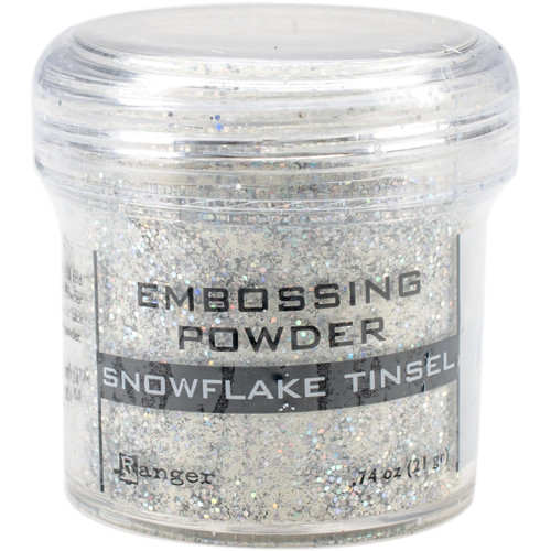 3 Pack - Ranger Embossing Powder-Snowflake Tinsel - EPJ-37453 - 789541037453