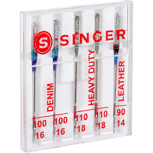 3 Pack - SINGER Universal Heavy-Duty Machine Needles-5/Pkg - 04801