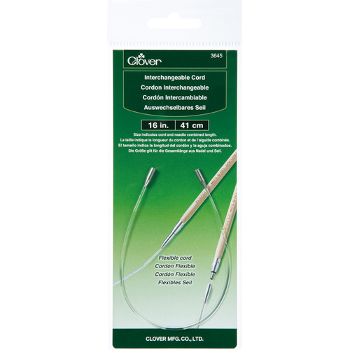 3 Pack - Clover Interchangeable Cord-16 Inches - IC-3645 - 051221736452