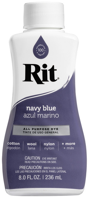 3 Pack - Rit Dye Liquid-Navy Blue - 8-30 - 885967883008