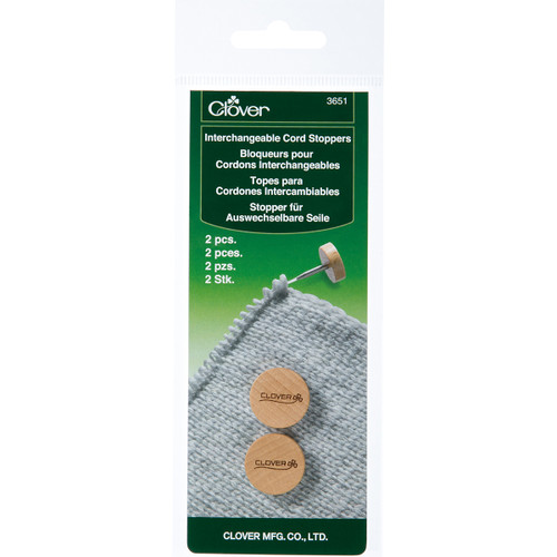 3 Pack - Clover Interchangeable Cord Stoppers 2/Pkg- - 3651 - 051221736513