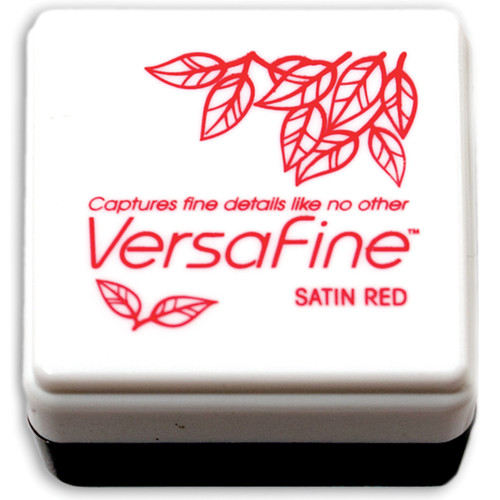 4 Pack - VersaFine Pigment Mini Ink Pad-Satin Red - VFS-10 - 712353400108