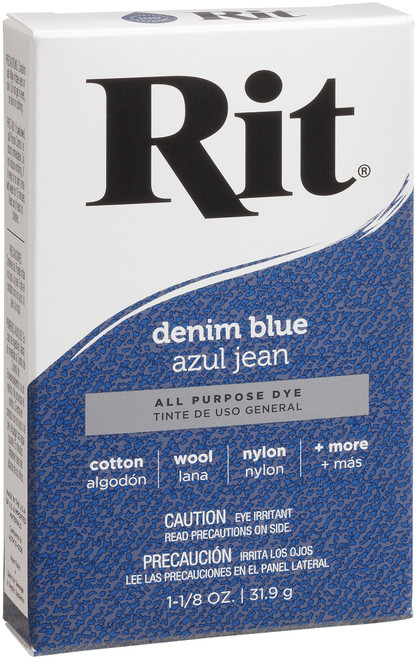 6 Pack - Rit Dye Powder-Denim Blue - 3-36