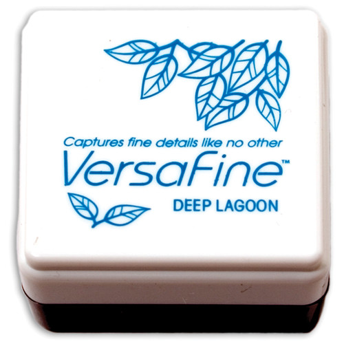 4 Pack - VersaFine Pigment Mini Ink Pad-Deep Lagoon - VFS-19 - 712353400191