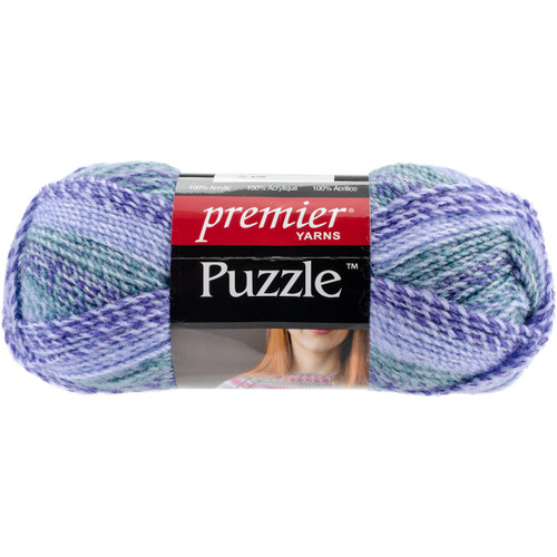 3 Pack - Premier Puzzle Yarn-Tangram - 1050-11 - 847652058399