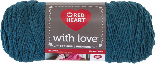 3 Pack Red Heart With Love Yarn-Mallard E400-1623 - 073650817526