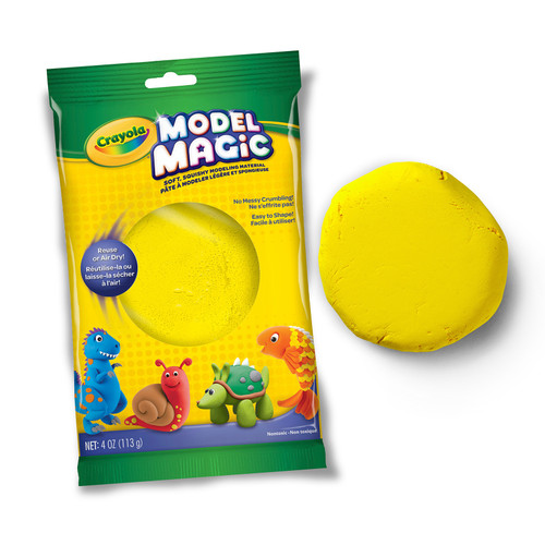 3 Pack - Crayola Model Magic 4oz-Yellow - 57-4434