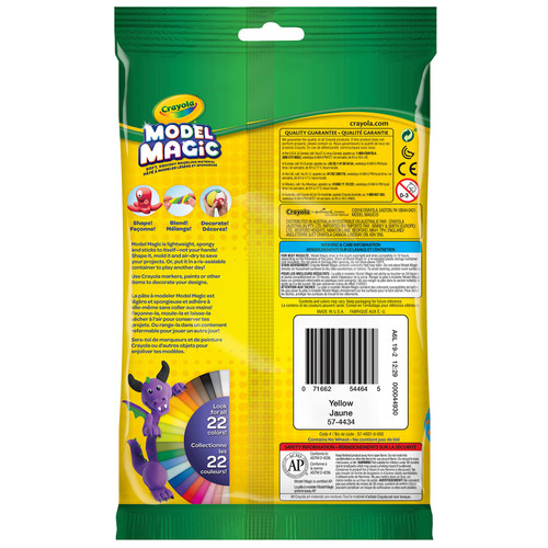 3 Pack - Crayola Model Magic 4oz-Yellow - 57-4434 3 Pack - Crayola Model Magic 4oz-Yellow - 57-4434