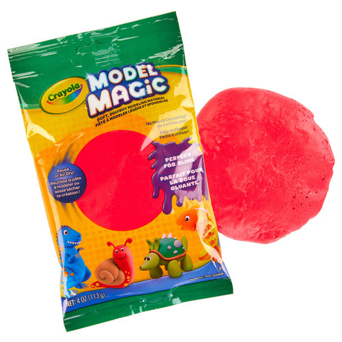 3 Pack - Crayola Model Magic 4oz-Red - 57-4438
