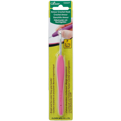 3 Pack - Clover Amour Crochet Hook-Size F5/3.75mm - 1044/F - 051221710445