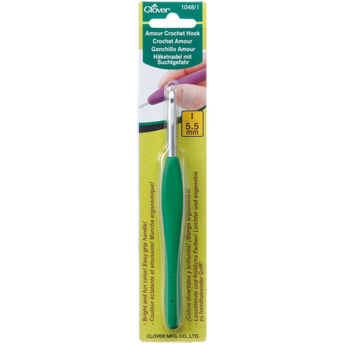 3 Pack - Clover Amour Crochet Hook-Size I9/5.5mm - 1048/I - 051221710483