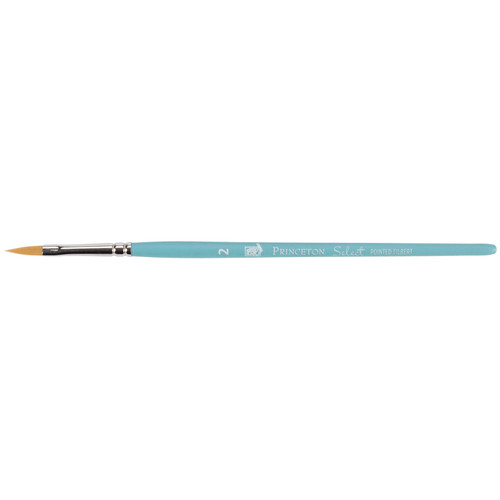 3 Pack Princeton Select Artiste Bristle Brush-Pointed Filbert Size 2 PF-2 - 757063377371