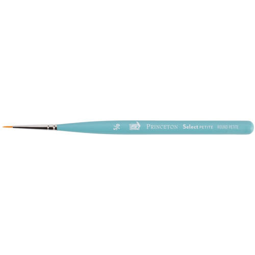 3 Pack Princeton Select Synthetic Brush-Petite Round Size 5/0 MR-5/0 - 757063377272