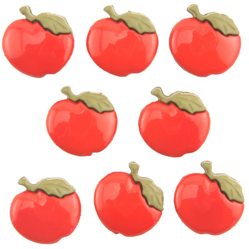 6 Pack - Buttons Galore Button Theme Pack-Apples - BTP-4094