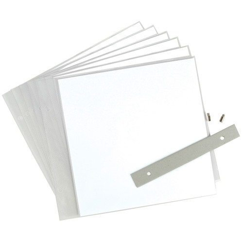 3 Pack - MBI Page Protectors 8"X8" 6/Pkg-Top Loading - 899078