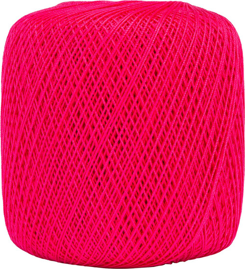 3 Pack Aunt Lydia's Classic Crochet Thread Size 10-Hot Pink 154-332
