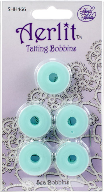 4 Pack - Handy Hands Aerlit Bobbins 5/Pkg-Sea Bobbins - SHH46-6 - 769826004660