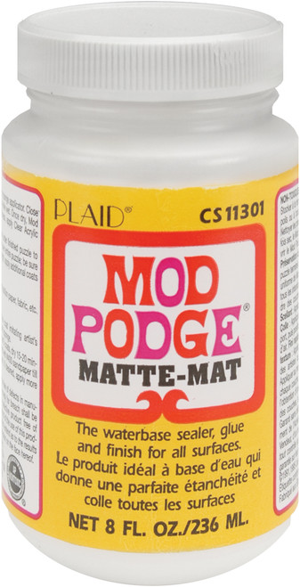 3 Pack Plaid Mod Podge Matte Finish-8oz CS11301 - 028995113017