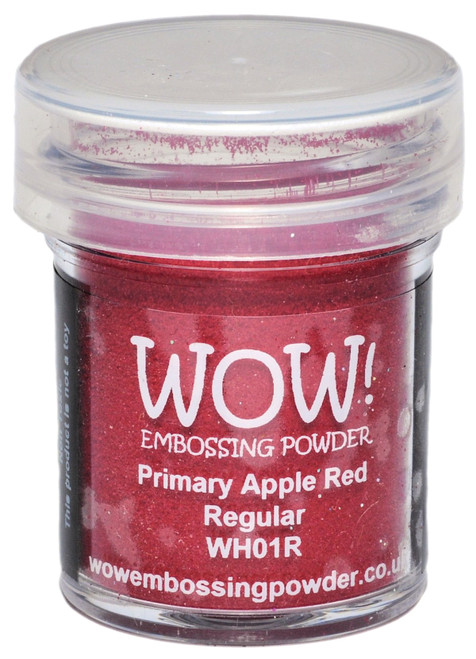 4 Pack - WOW! Embossing Powder 15ml-Apple Red - WOW-WH01R - 50602105204275060210520427 4 Pack - WOW! Embossing Powder 15ml-Apple Red - WOW-WH01R - 50602105204275060210520427
